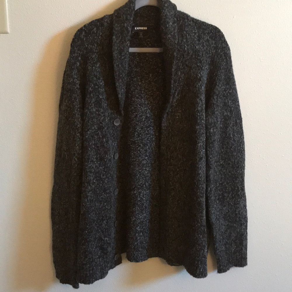 Express Men’s Button Cardigan Sweater